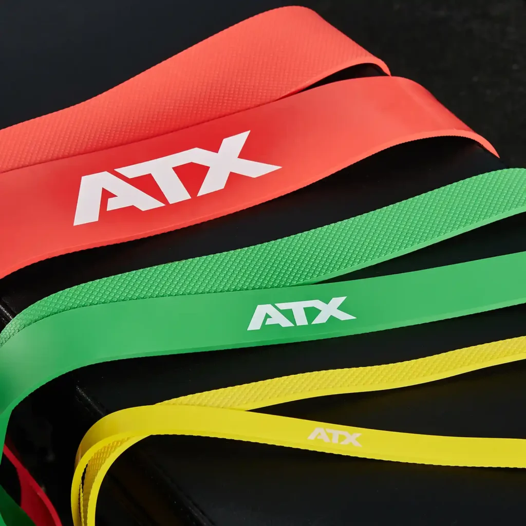 ATX-PB resistance bands with textured surface