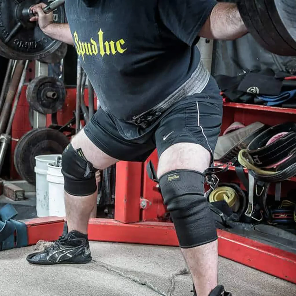 SPDKNEE2PLY compression sleeves for squatting
