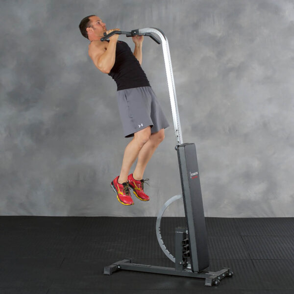 Ironmaster pull-up bar with multiple grips on Super Bench