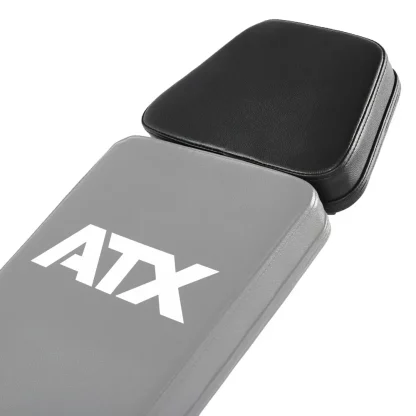 ATX-OP-HPAD-150 adjustable pad attachment for ATX multi-benches, with durable foam padding and 150kg load capacity for home gym workouts