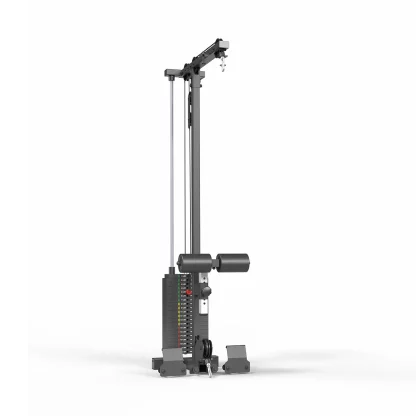 Front view of an ATX lat pulldown attachment