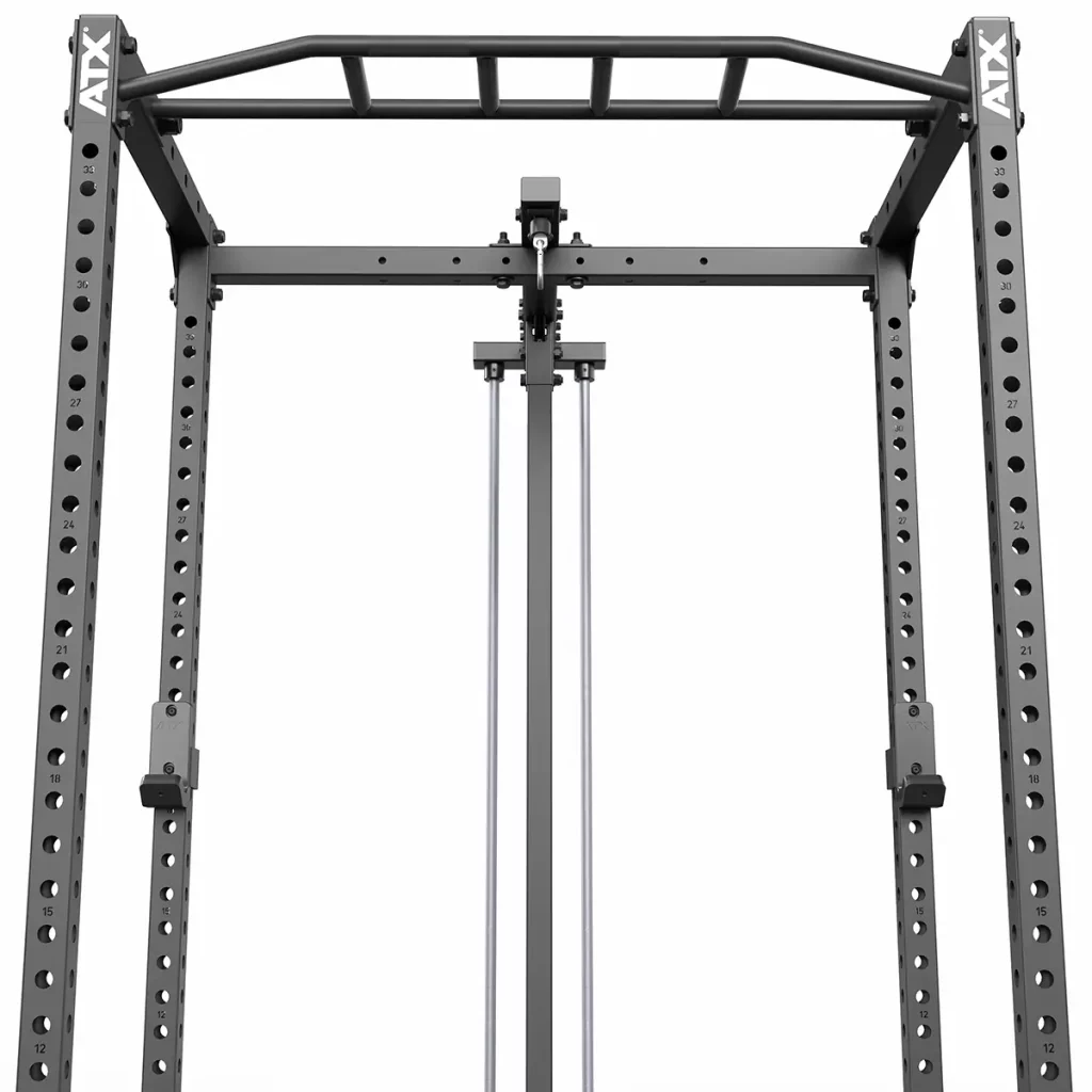 Multi-grip chin-up bar on ATX PRX-520-LTO-SW power rack

