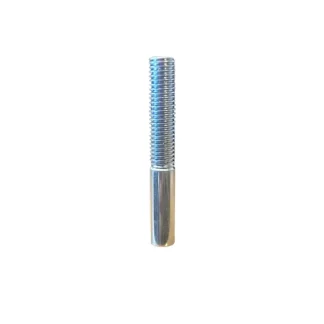 M10 threaded swage stud with a 4mm hole for gym cable wire