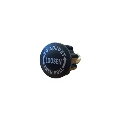 knob of the replacement pop pin